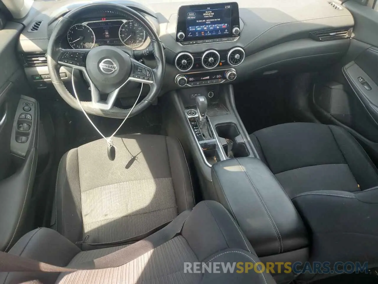 8 fotografías del automóvil dañado 3N1AB8CV7MY287775 NISSAN SENTRA 2021