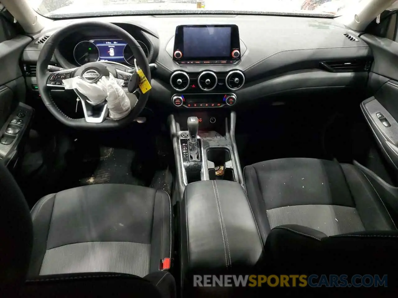 8 fotografías del automóvil dañado 3N1AB8CV7MY293379 NISSAN SENTRA 2021