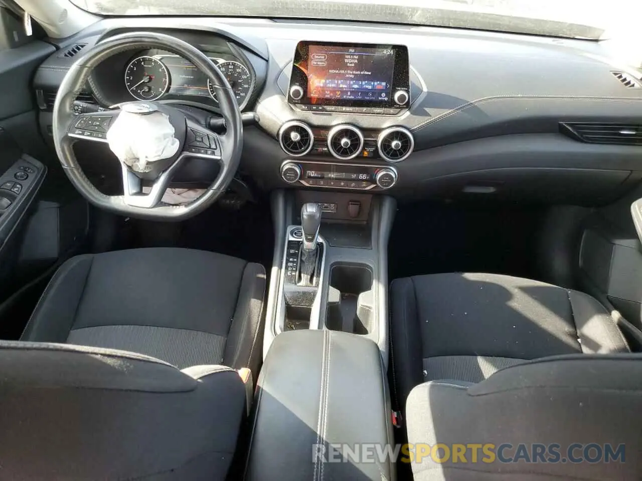 8 fotografías del automóvil dañado 3N1AB8CV7MY300881 NISSAN SENTRA 2021