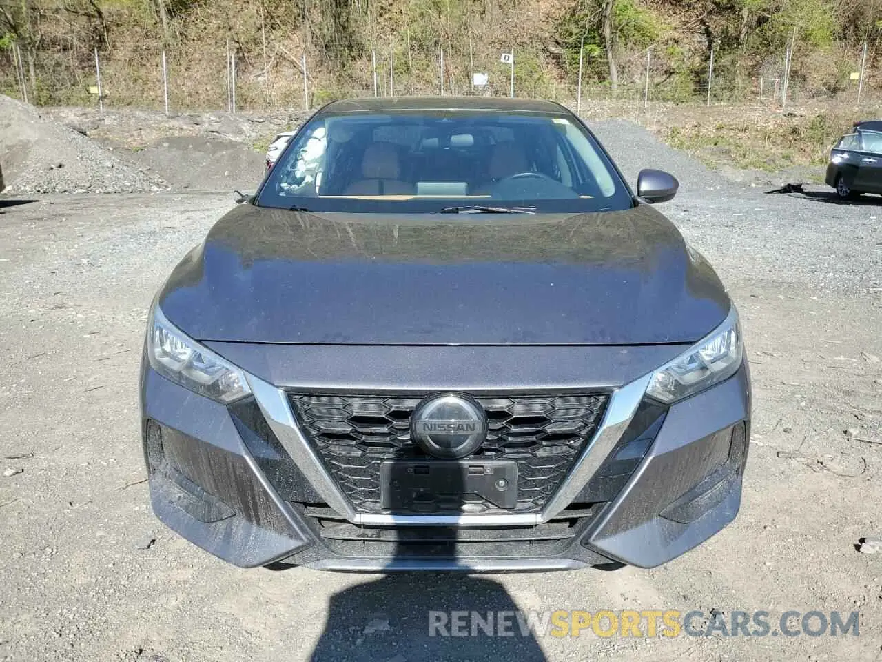 5 fotografías del automóvil dañado 3N1AB8CV7MY301481 NISSAN SENTRA 2021