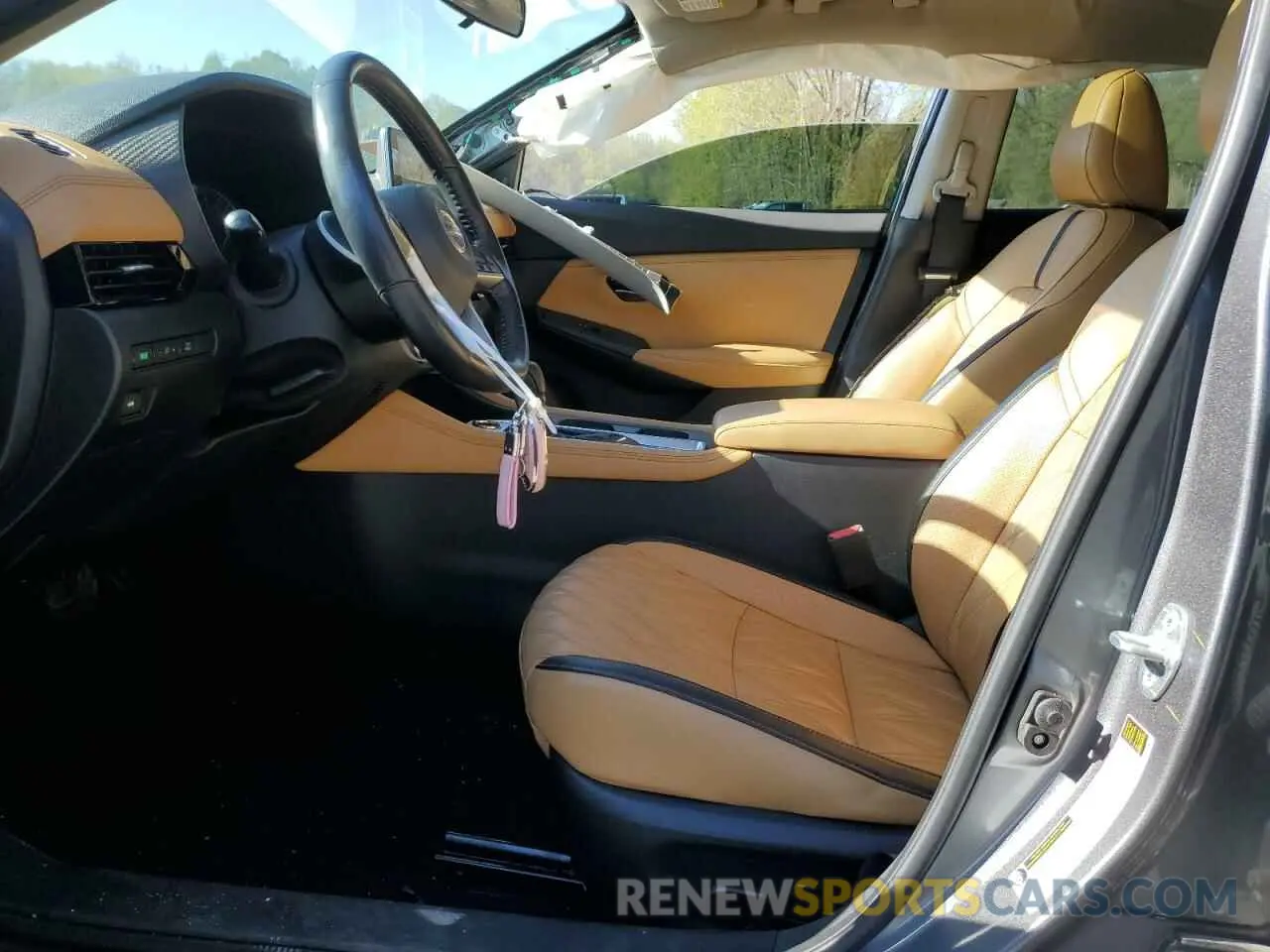7 fotografías del automóvil dañado 3N1AB8CV7MY301481 NISSAN SENTRA 2021