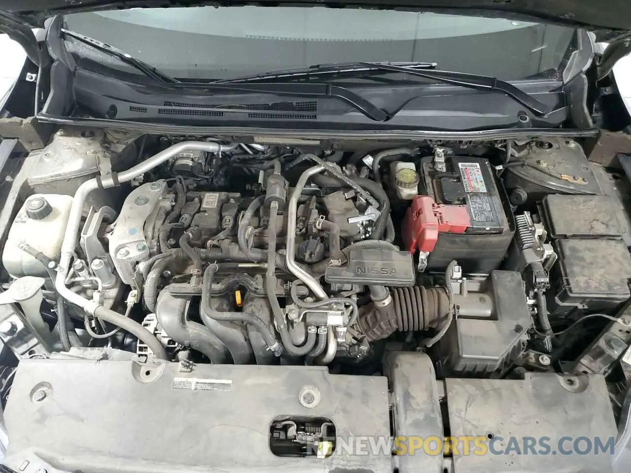 11 fotografías del automóvil dañado 3N1AB8CV7MY306101 NISSAN SENTRA 2021