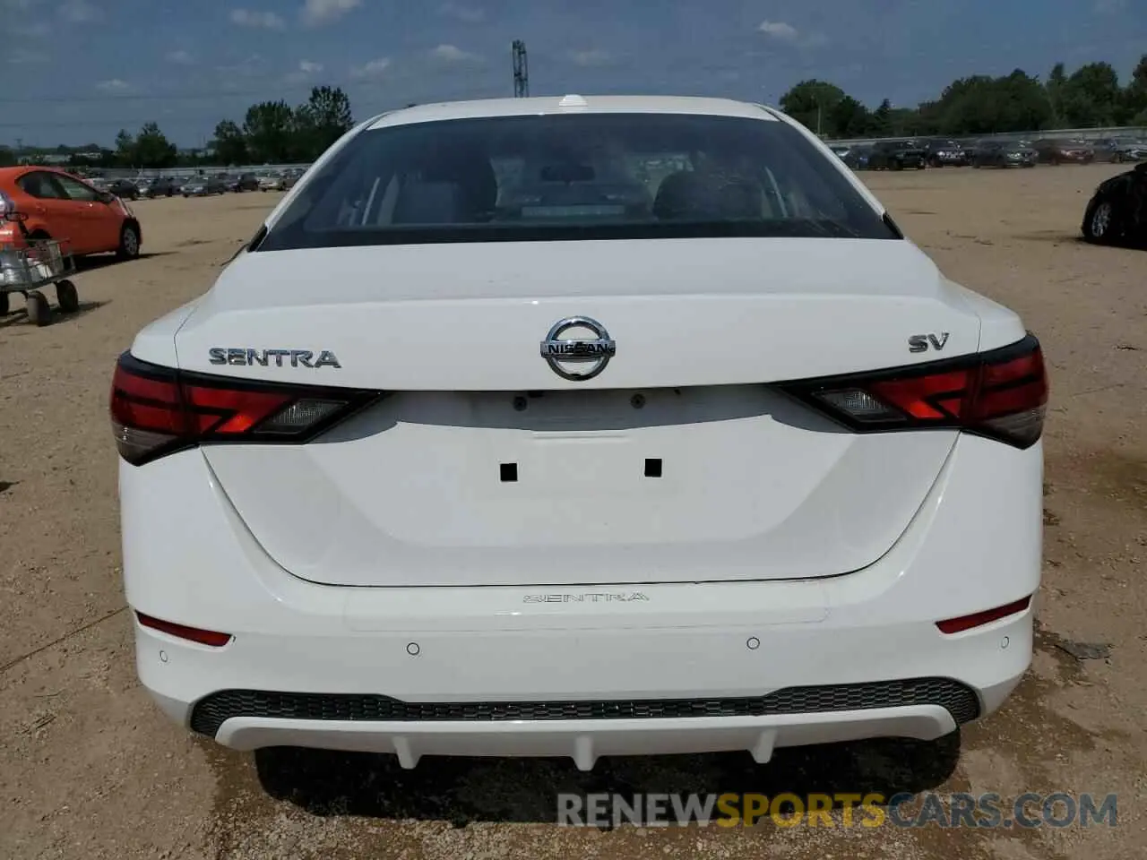 6 fotografías del automóvil dañado 3N1AB8CV7MY312660 NISSAN SENTRA 2021