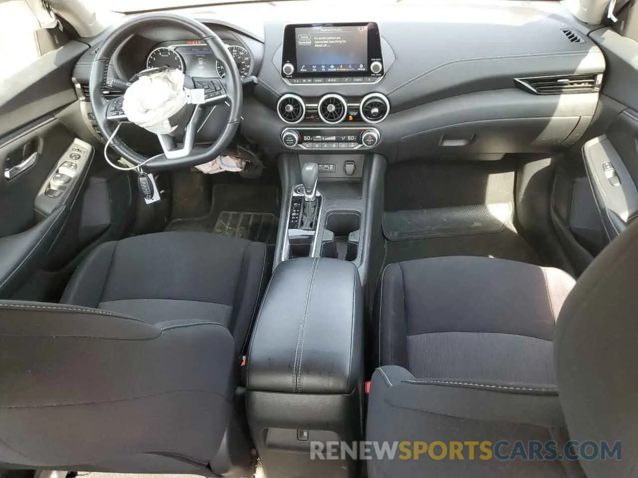 8 fotografías del automóvil dañado 3N1AB8CV7MY312660 NISSAN SENTRA 2021