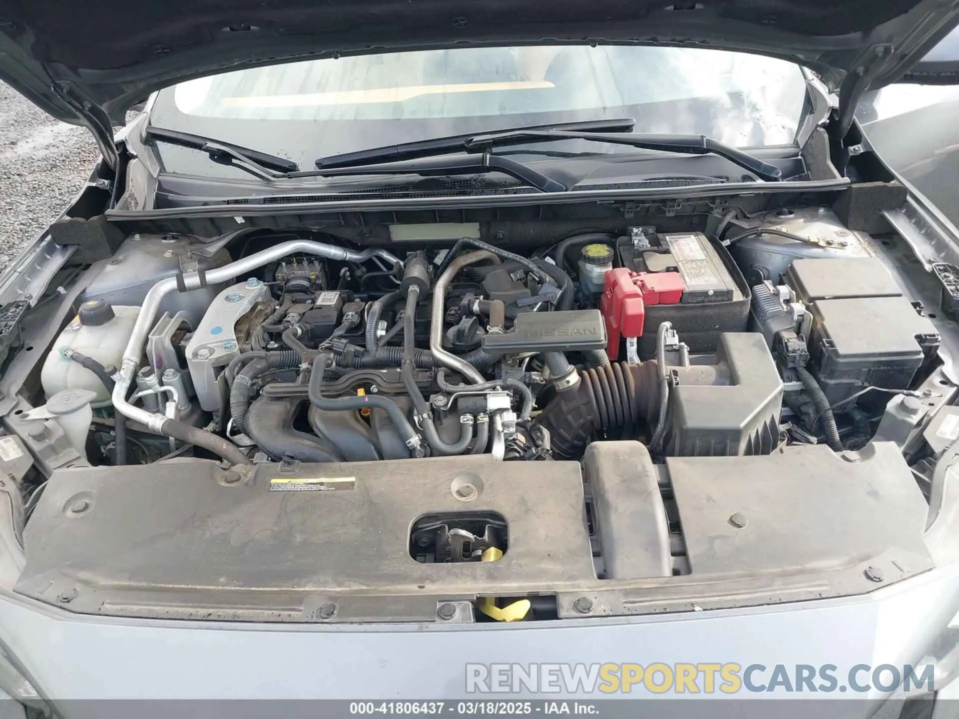 10 fotografías del automóvil dañado 3N1AB8CV7MY314120 NISSAN SENTRA 2021