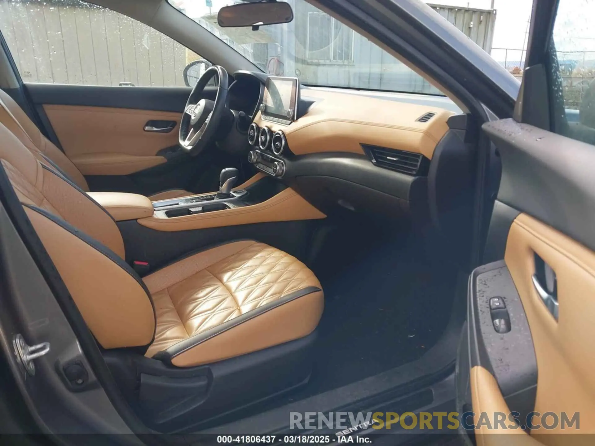5 fotografías del automóvil dañado 3N1AB8CV7MY314120 NISSAN SENTRA 2021