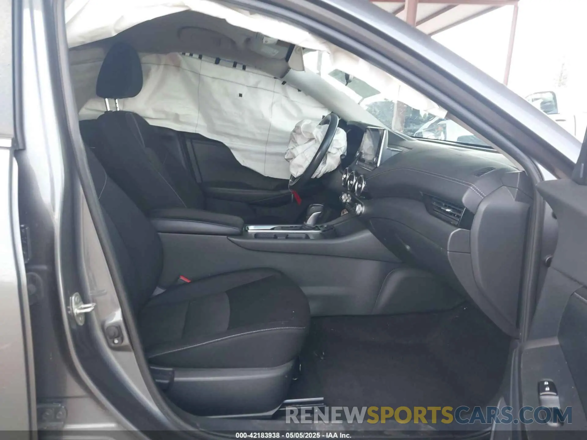 5 fotografías del automóvil dañado 3N1AB8CV8MY204127 NISSAN SENTRA 2021