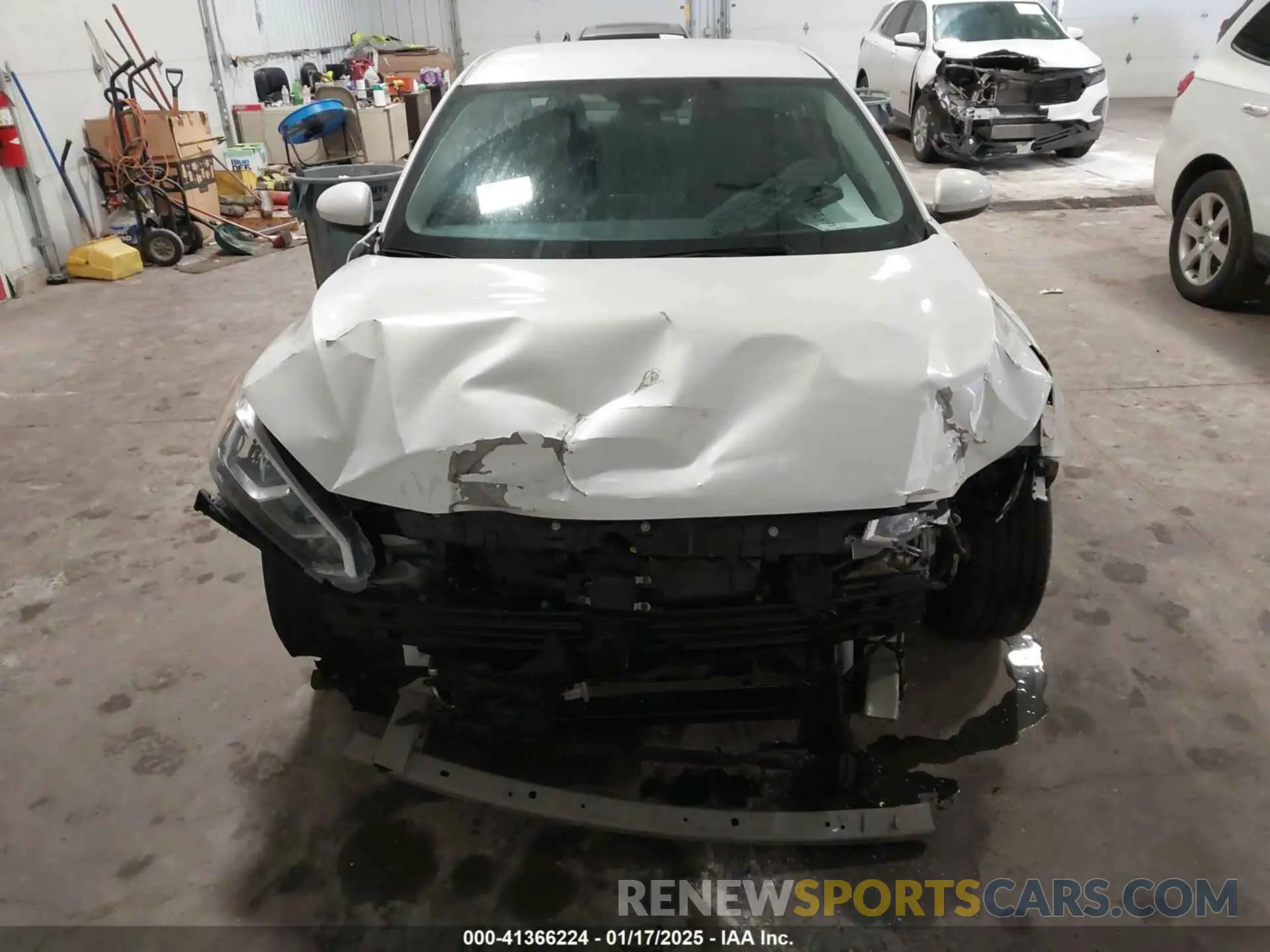 12 fotografías del automóvil dañado 3N1AB8CV8MY207495 NISSAN SENTRA 2021