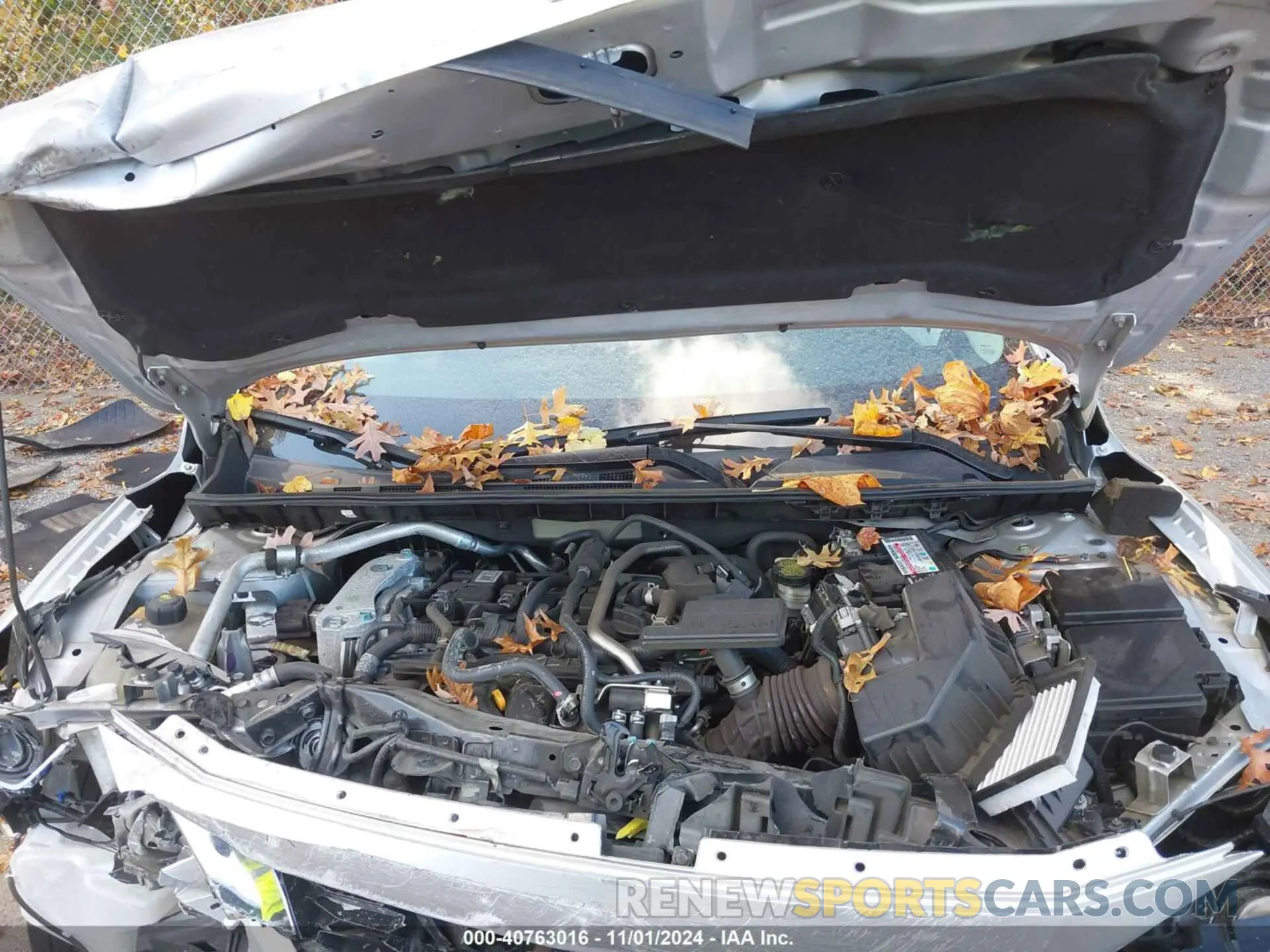 10 fotografías del automóvil dañado 3N1AB8CV8MY217895 NISSAN SENTRA 2021