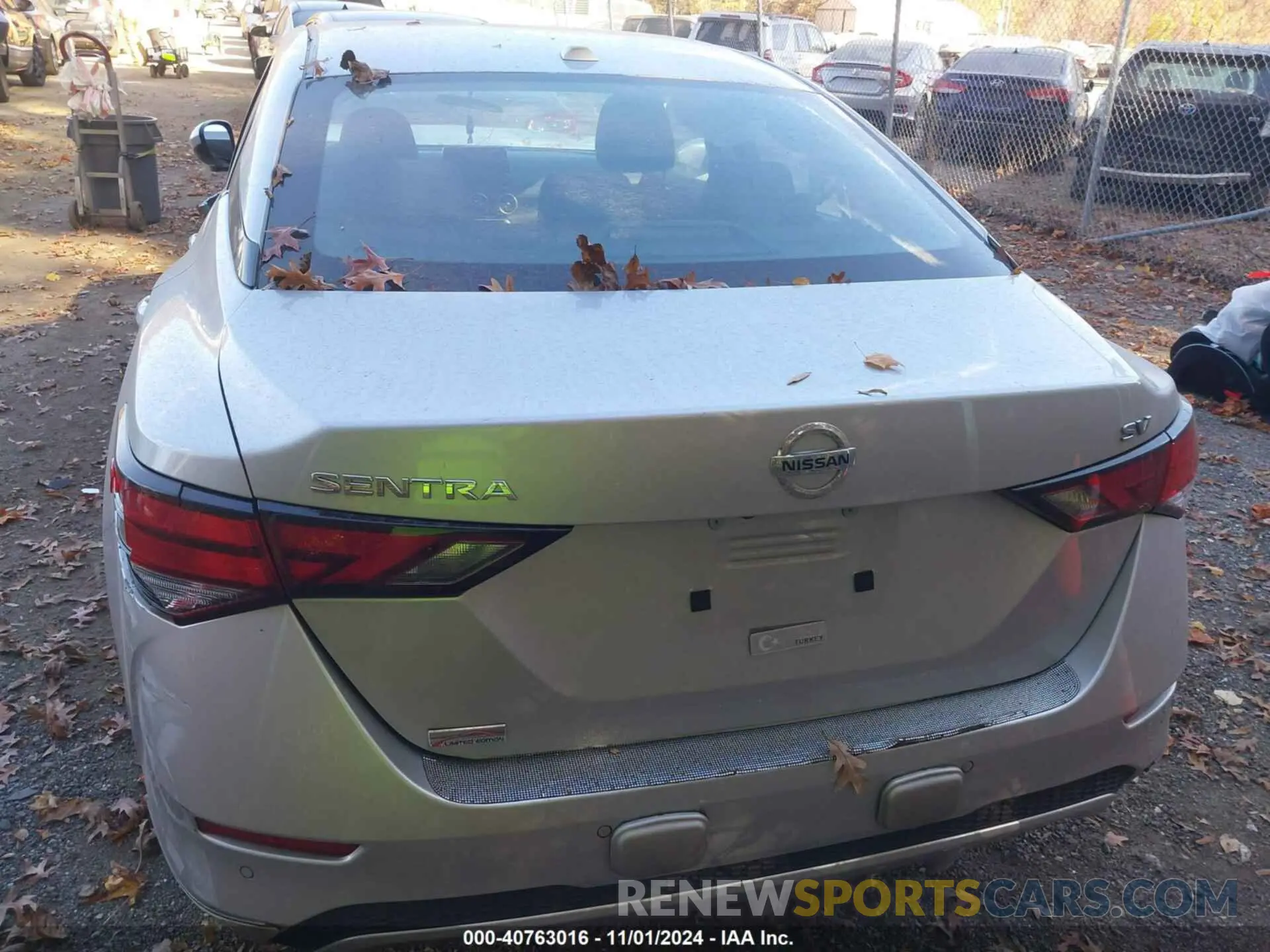 15 fotografías del automóvil dañado 3N1AB8CV8MY217895 NISSAN SENTRA 2021