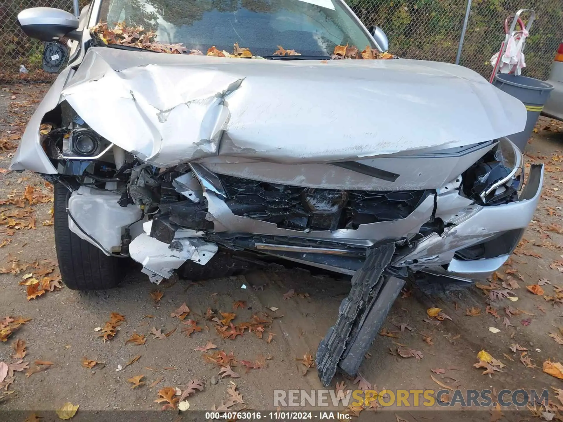 6 fotografías del automóvil dañado 3N1AB8CV8MY217895 NISSAN SENTRA 2021