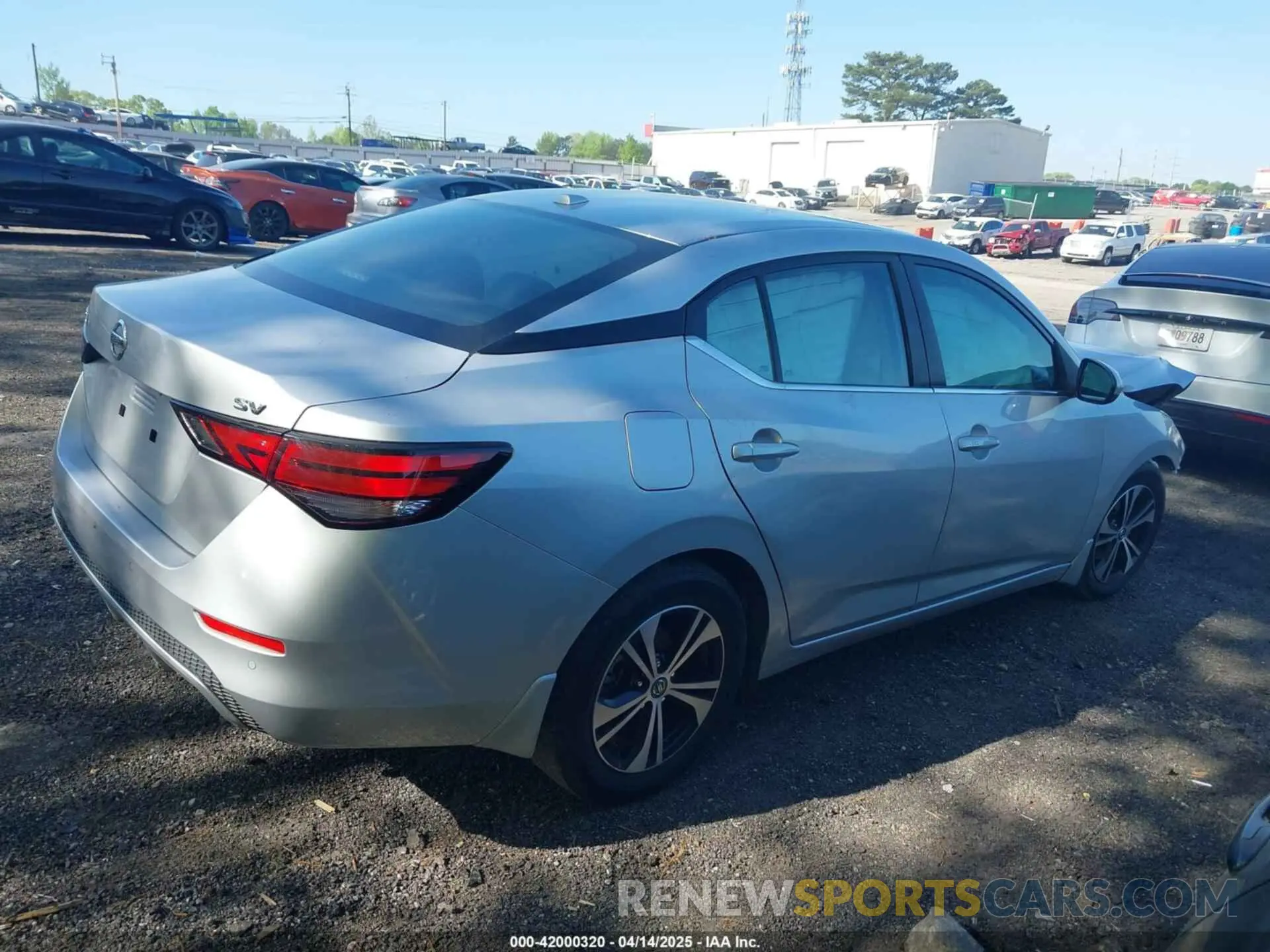 12 fotografías del automóvil dañado 3N1AB8CV8MY218724 NISSAN SENTRA 2021