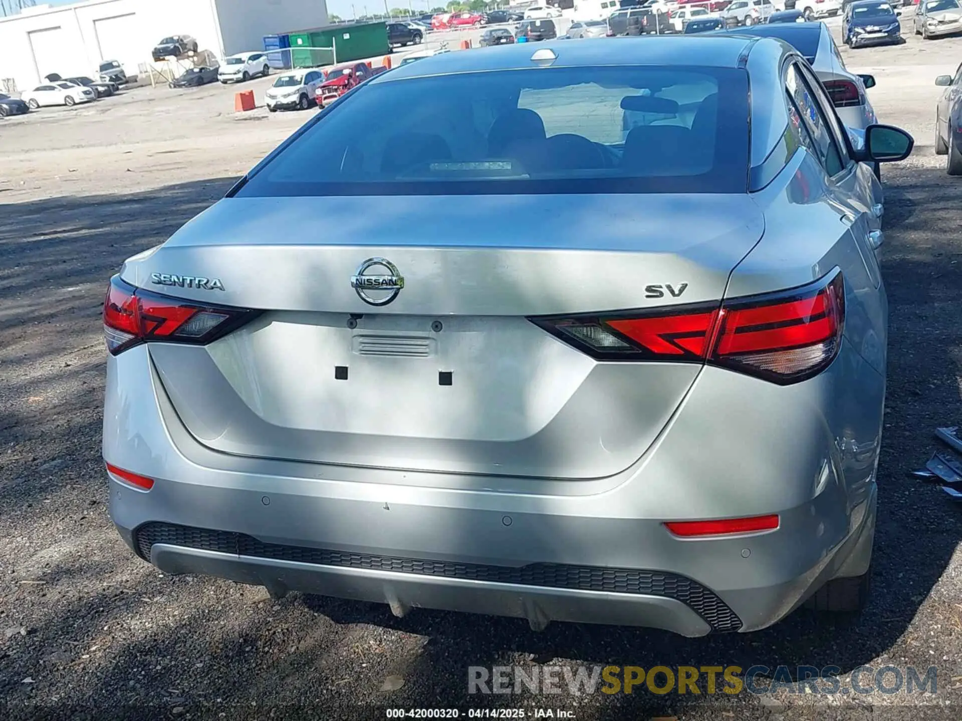 15 fotografías del automóvil dañado 3N1AB8CV8MY218724 NISSAN SENTRA 2021