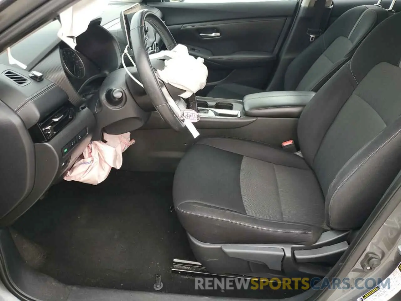 7 fotografías del automóvil dañado 3N1AB8CV8MY221378 NISSAN SENTRA 2021
