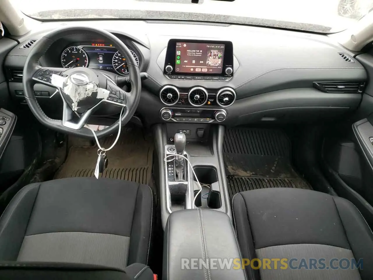 8 fotografías del automóvil dañado 3N1AB8CV8MY234325 NISSAN SENTRA 2021