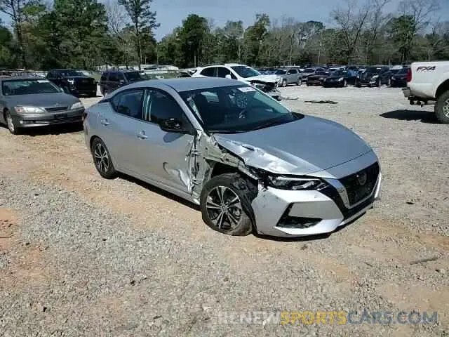 11 fotografías del automóvil dañado 3N1AB8CV8MY253389 NISSAN SENTRA 2021