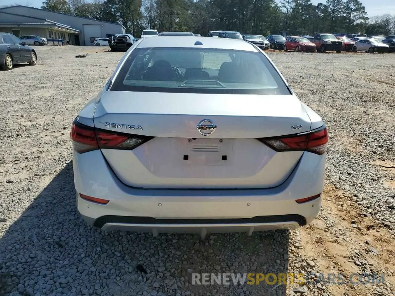 6 fotografías del automóvil dañado 3N1AB8CV8MY253389 NISSAN SENTRA 2021