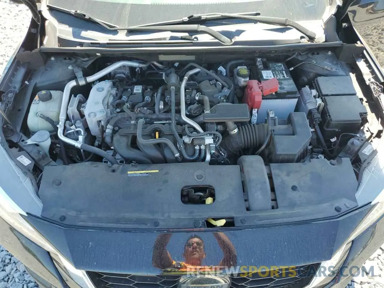 13 fotografías del automóvil dañado 3N1AB8CV8MY254350 NISSAN SENTRA 2021