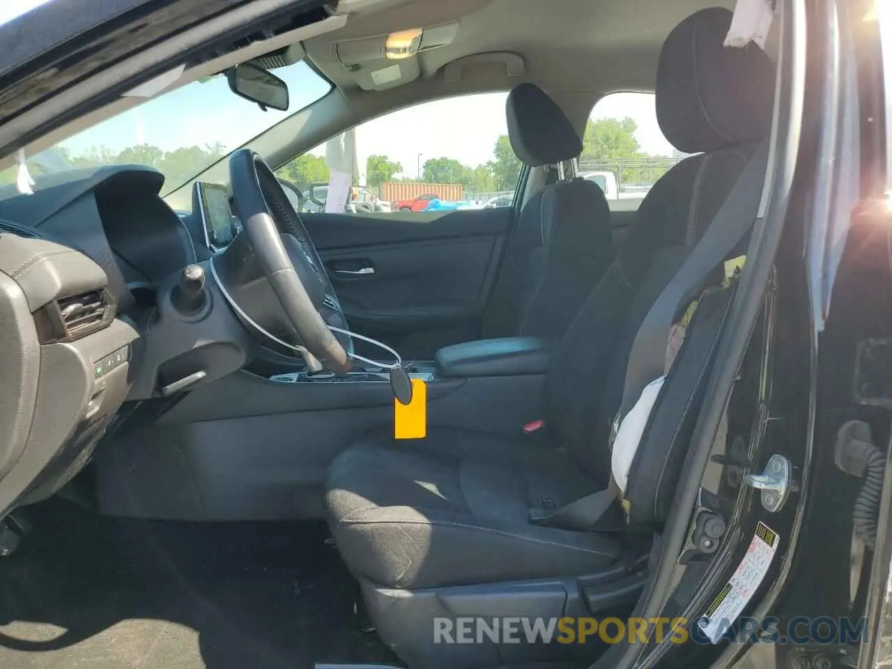 7 fotografías del automóvil dañado 3N1AB8CV8MY254350 NISSAN SENTRA 2021