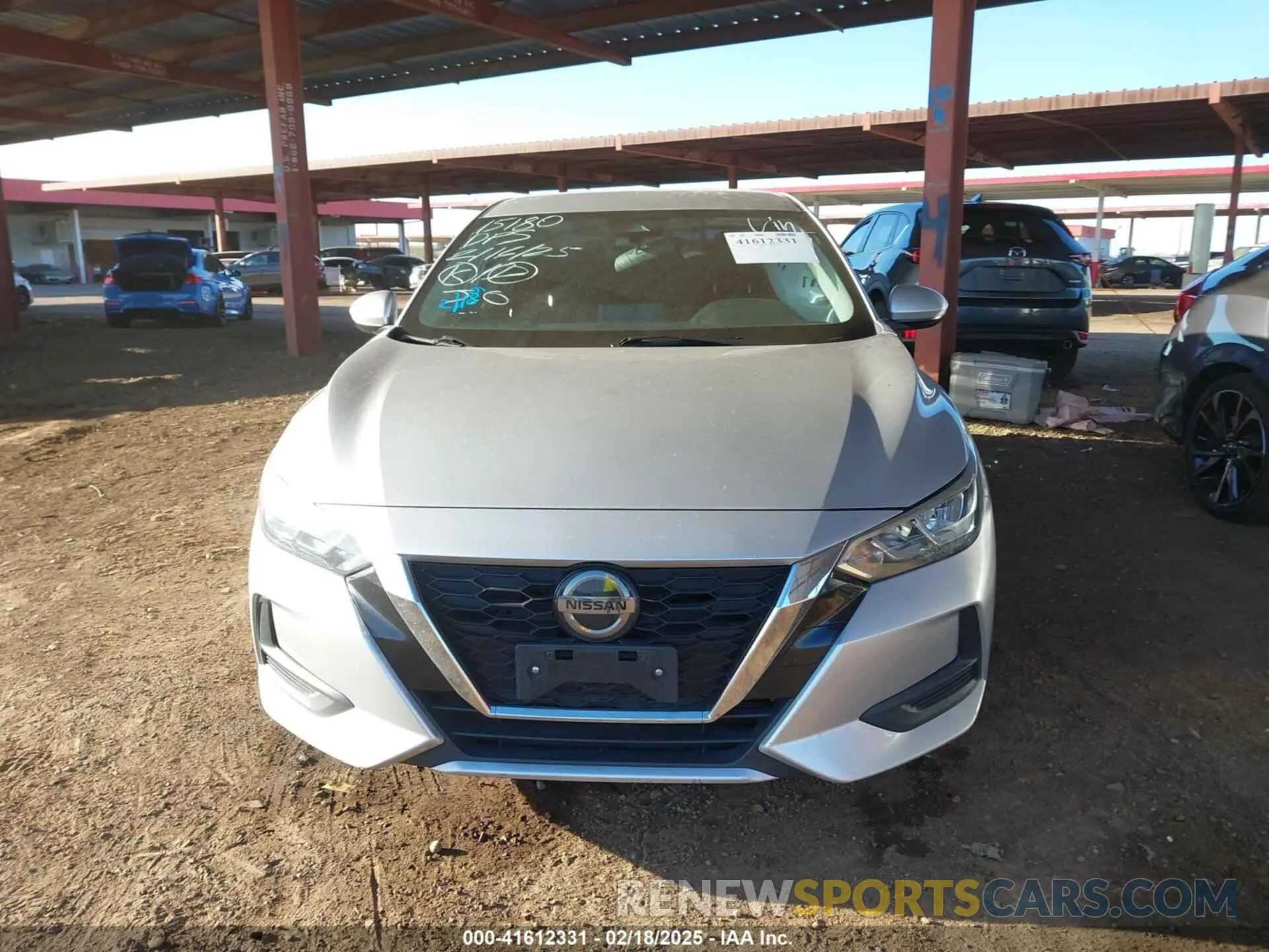 12 fotografías del automóvil dañado 3N1AB8CV8MY286215 NISSAN SENTRA 2021