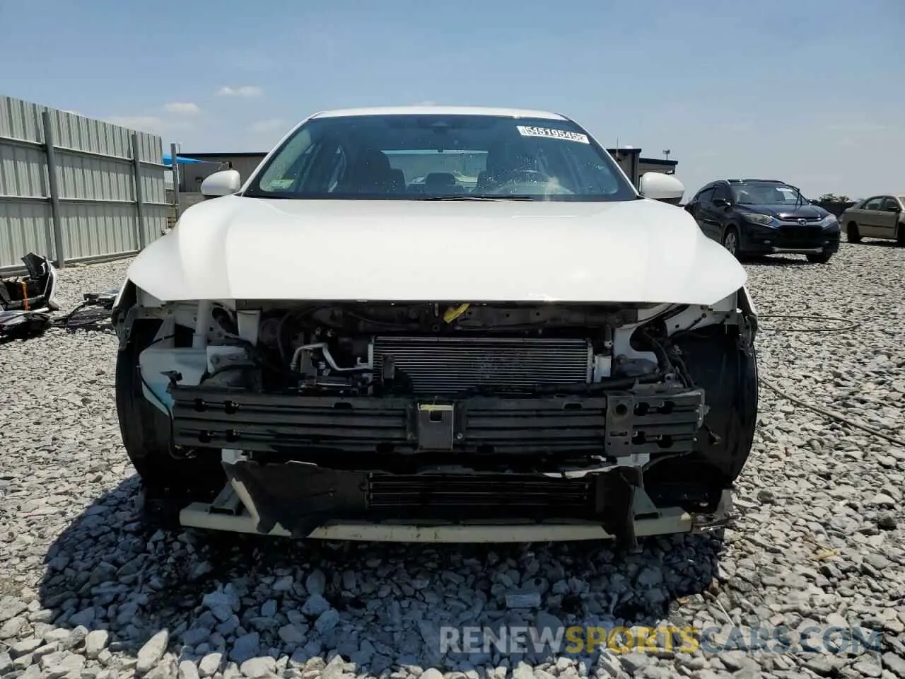 5 fotografías del automóvil dañado 3N1AB8CV8MY293424 NISSAN SENTRA 2021