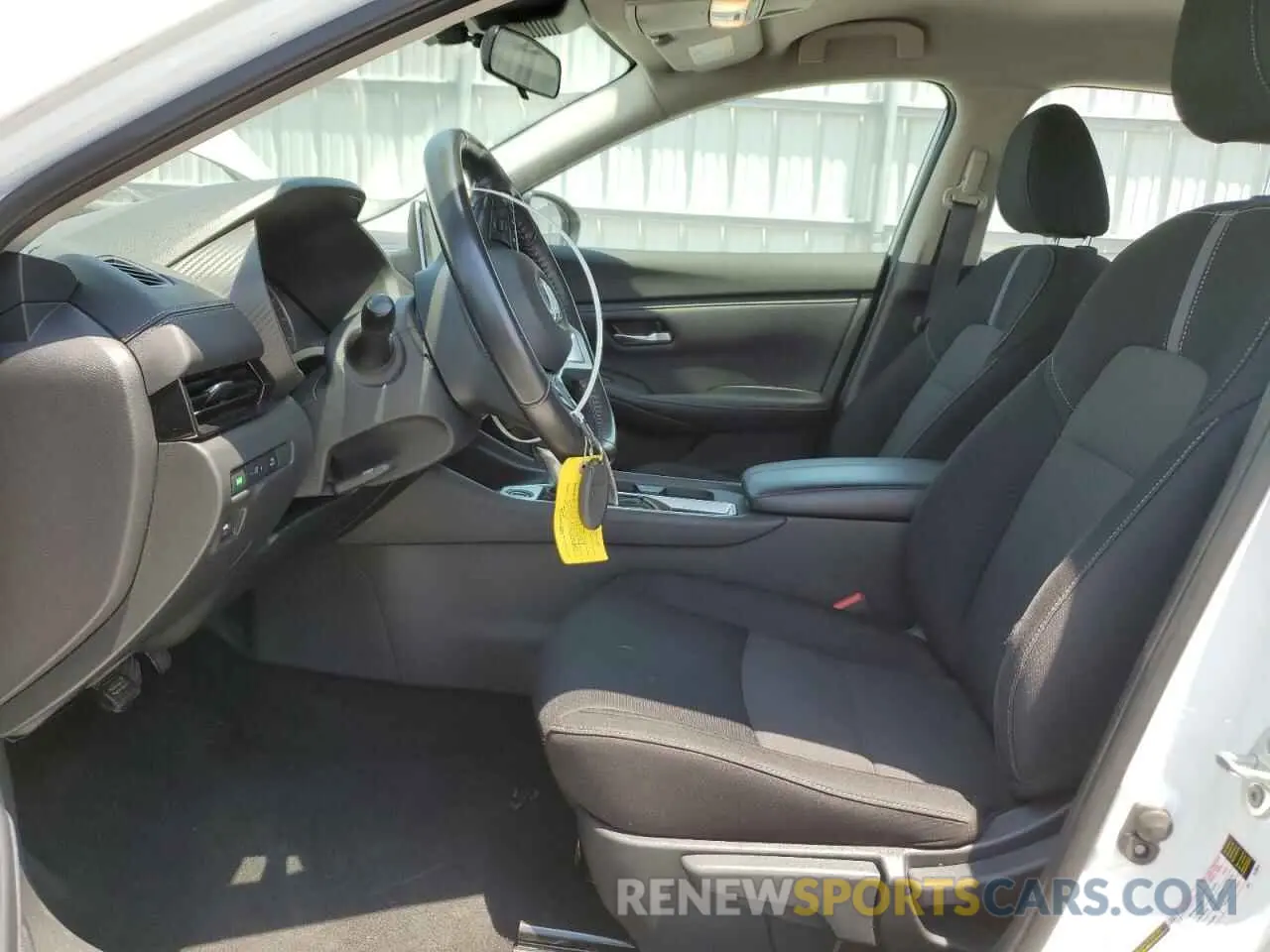 7 fotografías del automóvil dañado 3N1AB8CV8MY293424 NISSAN SENTRA 2021