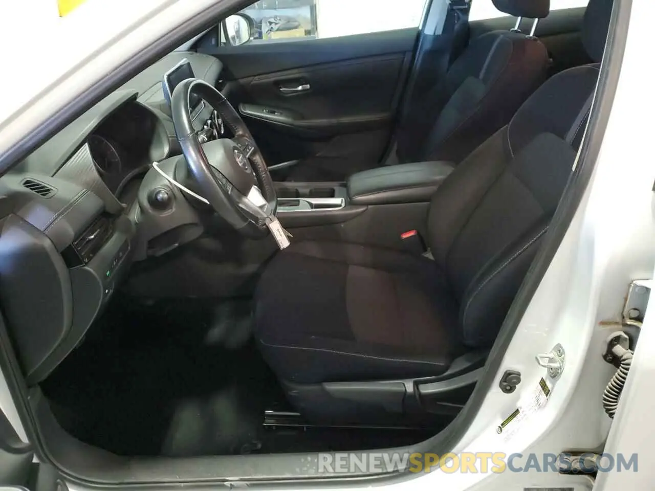 7 fotografías del automóvil dañado 3N1AB8CV8MY300842 NISSAN SENTRA 2021