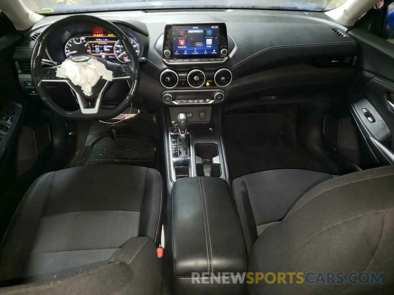 8 fotografías del automóvil dañado 3N1AB8CV8MY305071 NISSAN SENTRA 2021