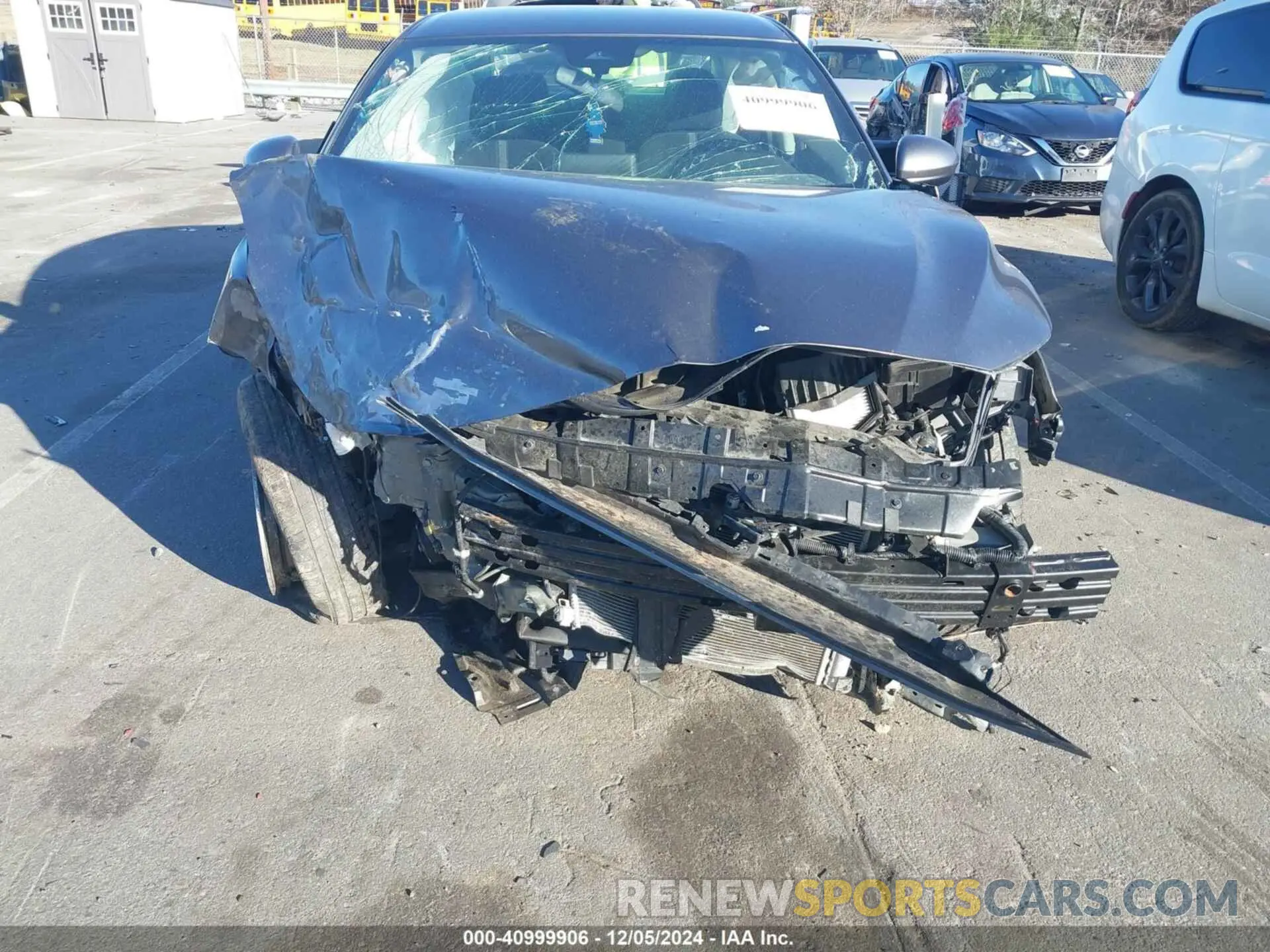 6 fotografías del automóvil dañado 3N1AB8CV8MY307516 NISSAN SENTRA 2021