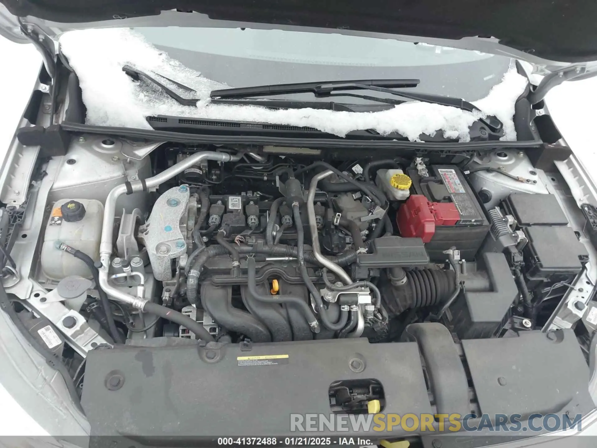 10 fotografías del automóvil dañado 3N1AB8CV8MY328169 NISSAN SENTRA 2021