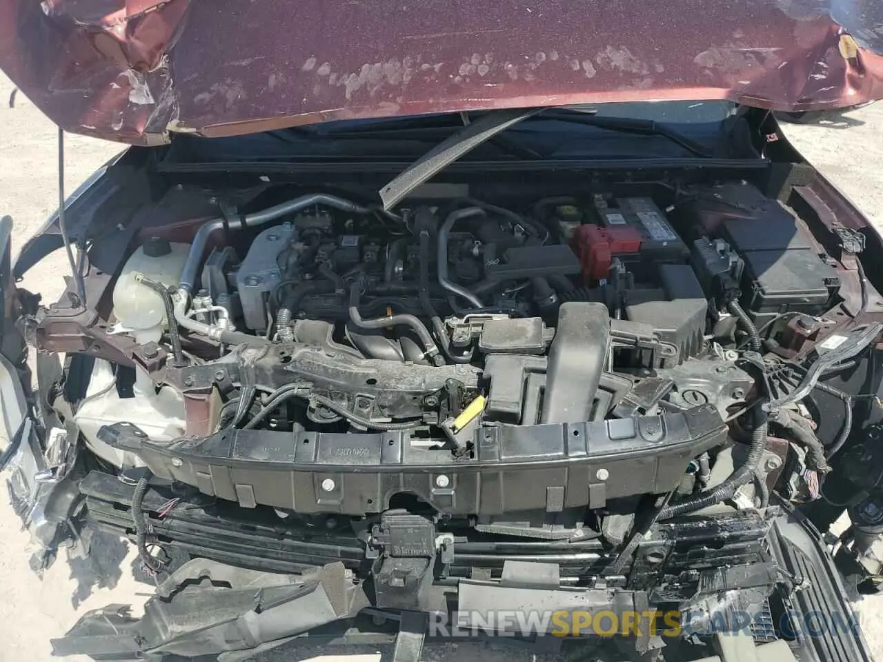 11 fotografías del automóvil dañado 3N1AB8CV9MY211278 NISSAN SENTRA 2021