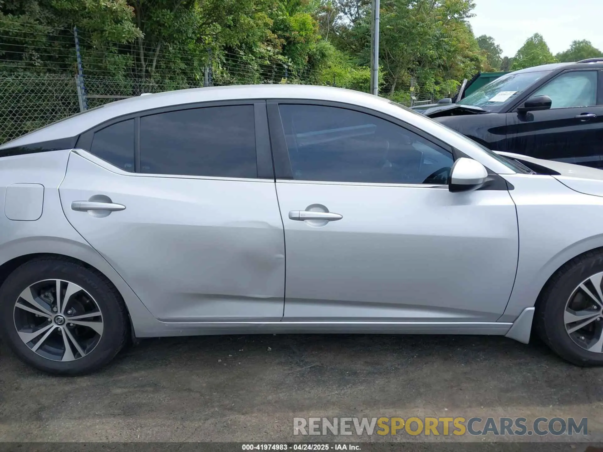 13 fotografías del automóvil dañado 3N1AB8CV9MY217663 NISSAN SENTRA 2021