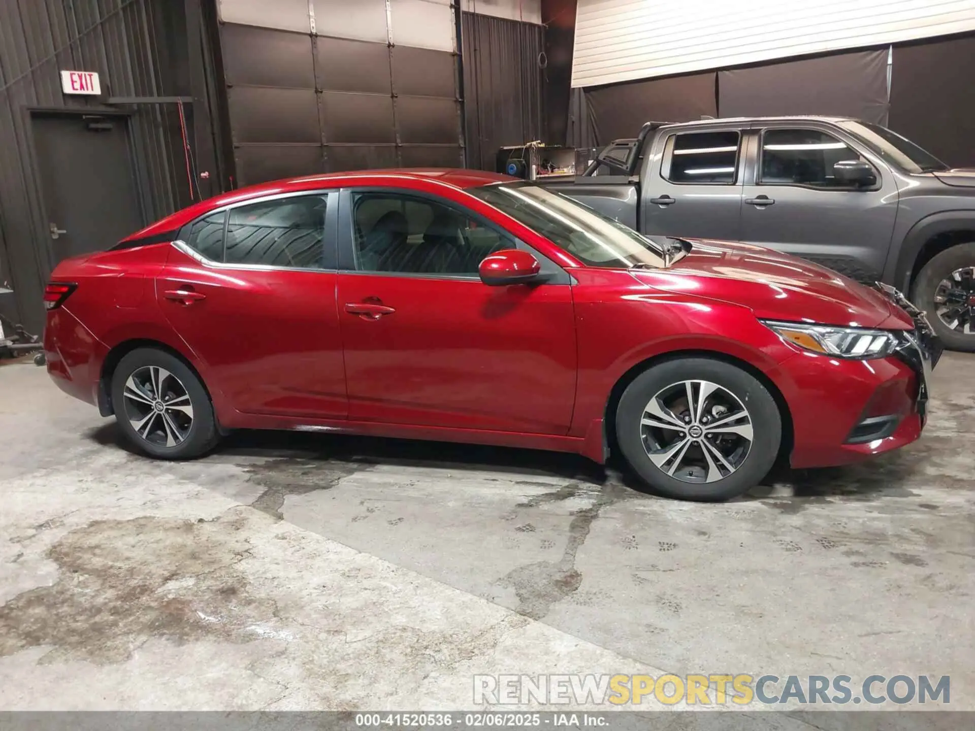 13 fotografías del automóvil dañado 3N1AB8CV9MY222216 NISSAN SENTRA 2021