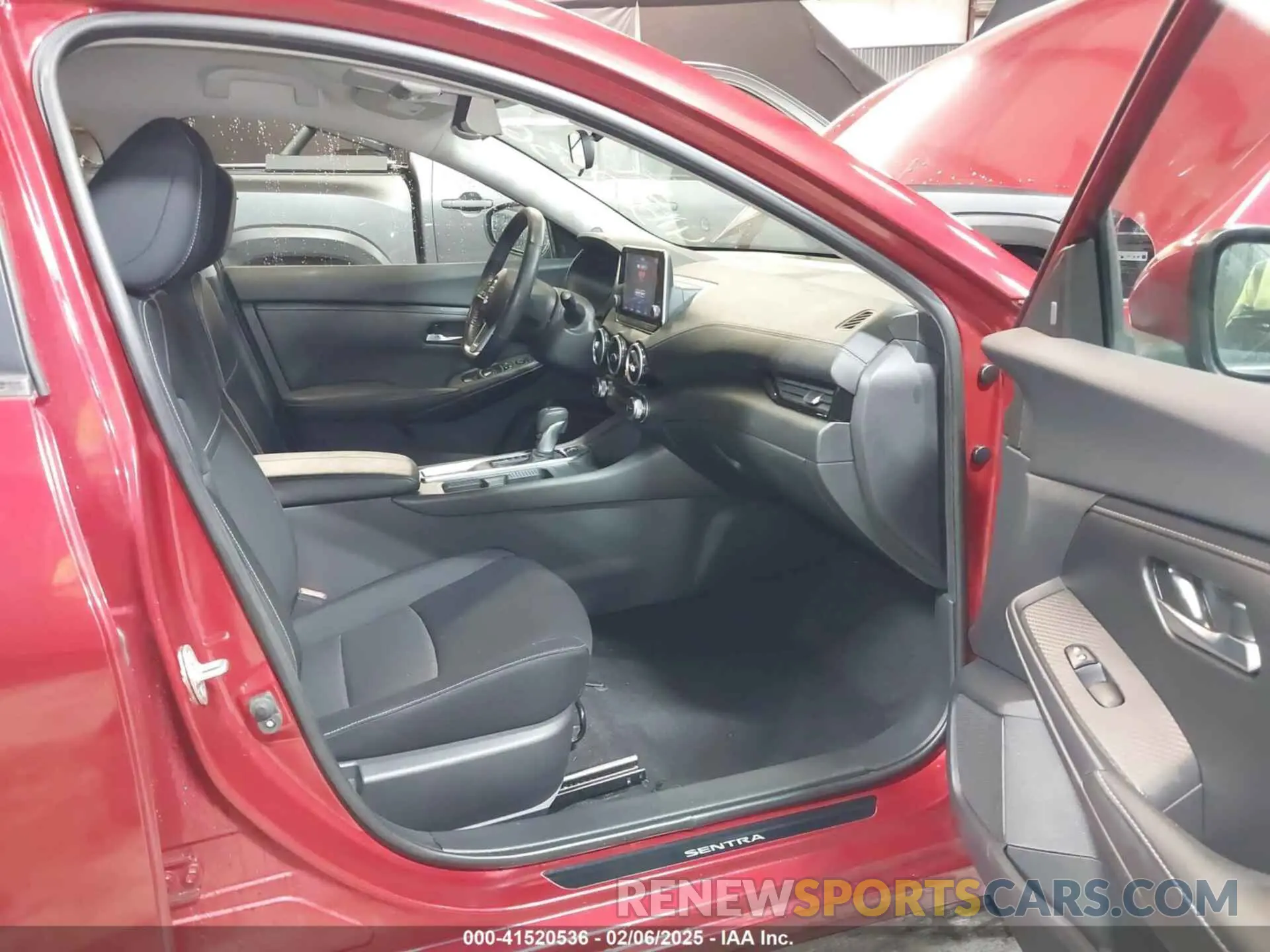 5 fotografías del automóvil dañado 3N1AB8CV9MY222216 NISSAN SENTRA 2021