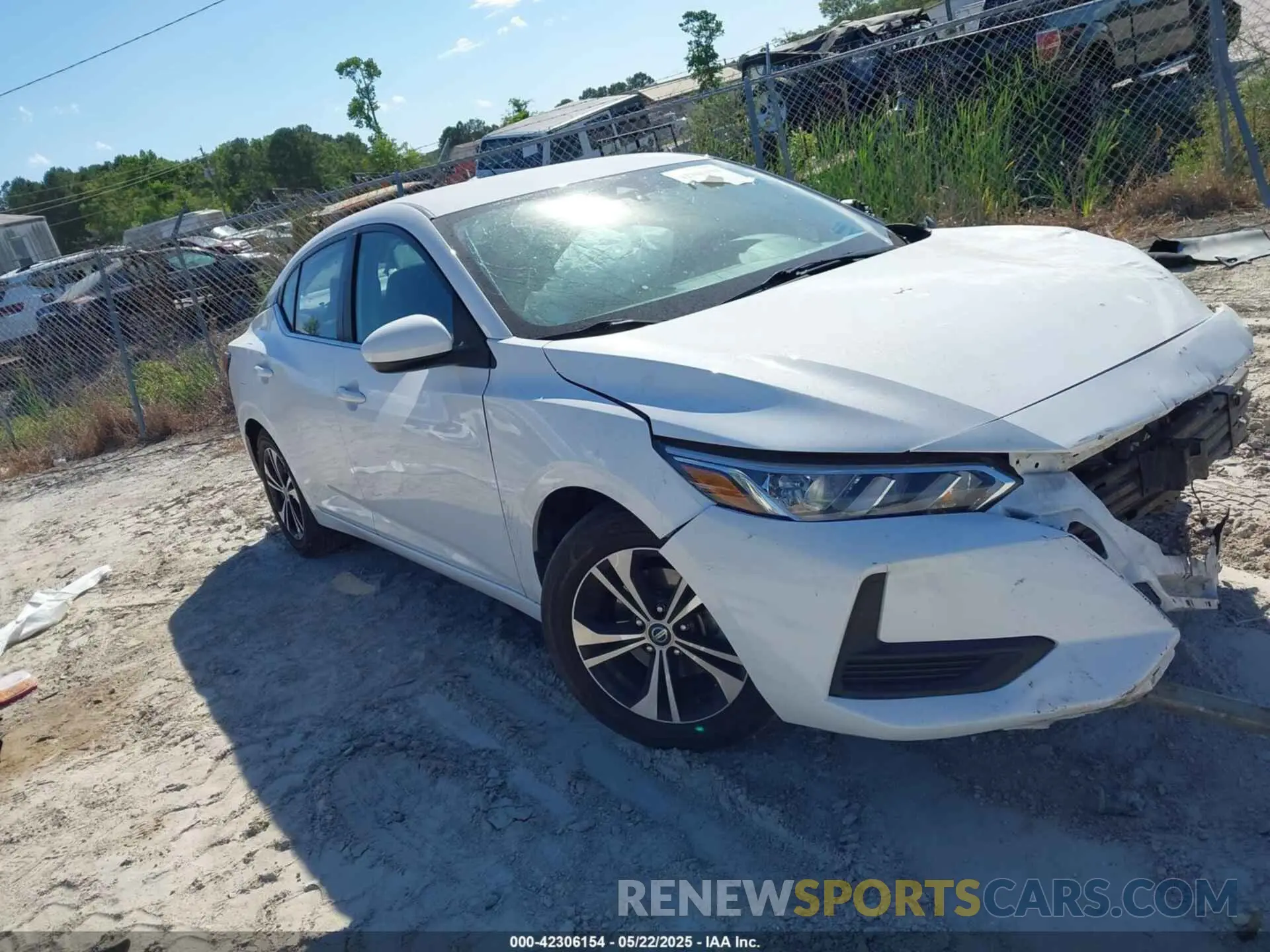 1 fotografías del automóvil dañado 3N1AB8CV9MY248668 NISSAN SENTRA 2021