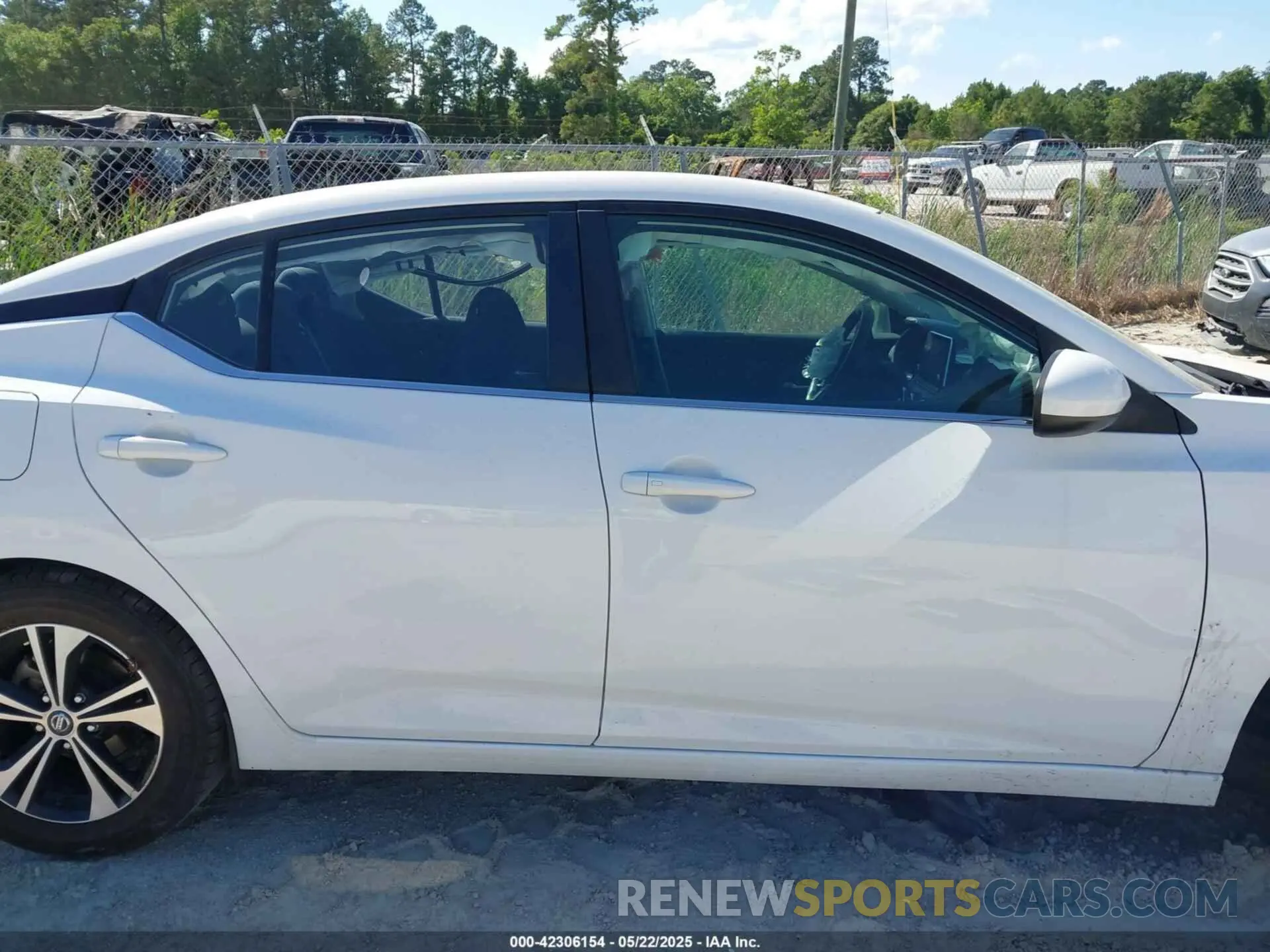 13 fotografías del automóvil dañado 3N1AB8CV9MY248668 NISSAN SENTRA 2021