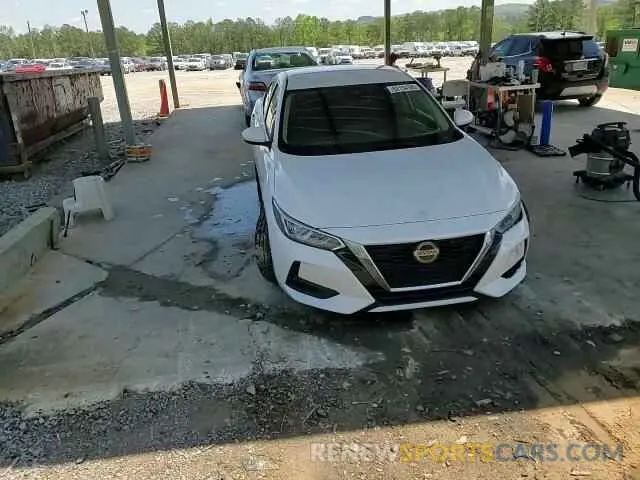 11 fotografías del automóvil dañado 3N1AB8CV9MY263736 NISSAN SENTRA 2021