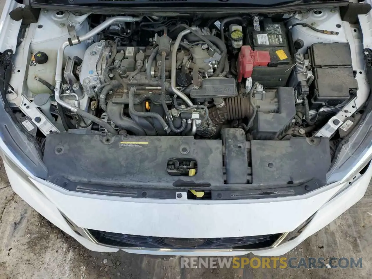 12 fotografías del automóvil dañado 3N1AB8CV9MY263736 NISSAN SENTRA 2021