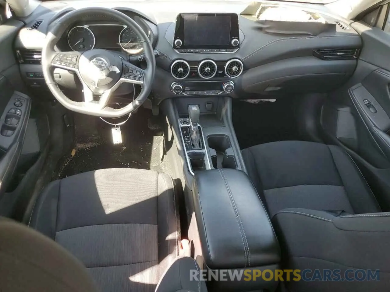 8 fotografías del automóvil dañado 3N1AB8CV9MY291276 NISSAN SENTRA 2021