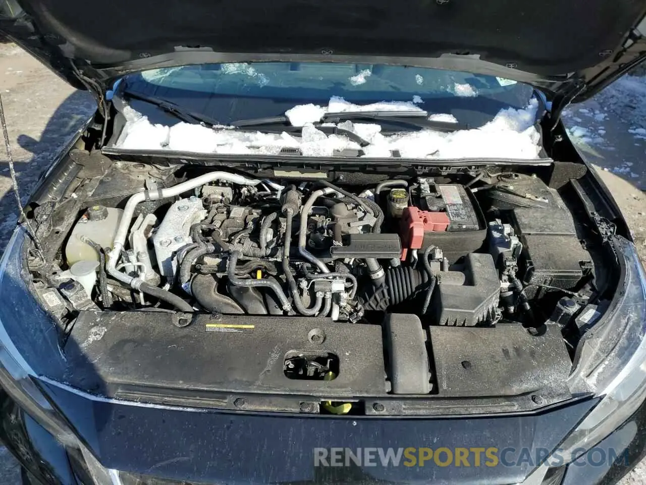 11 fotografías del automóvil dañado 3N1AB8CV9MY308707 NISSAN SENTRA 2021
