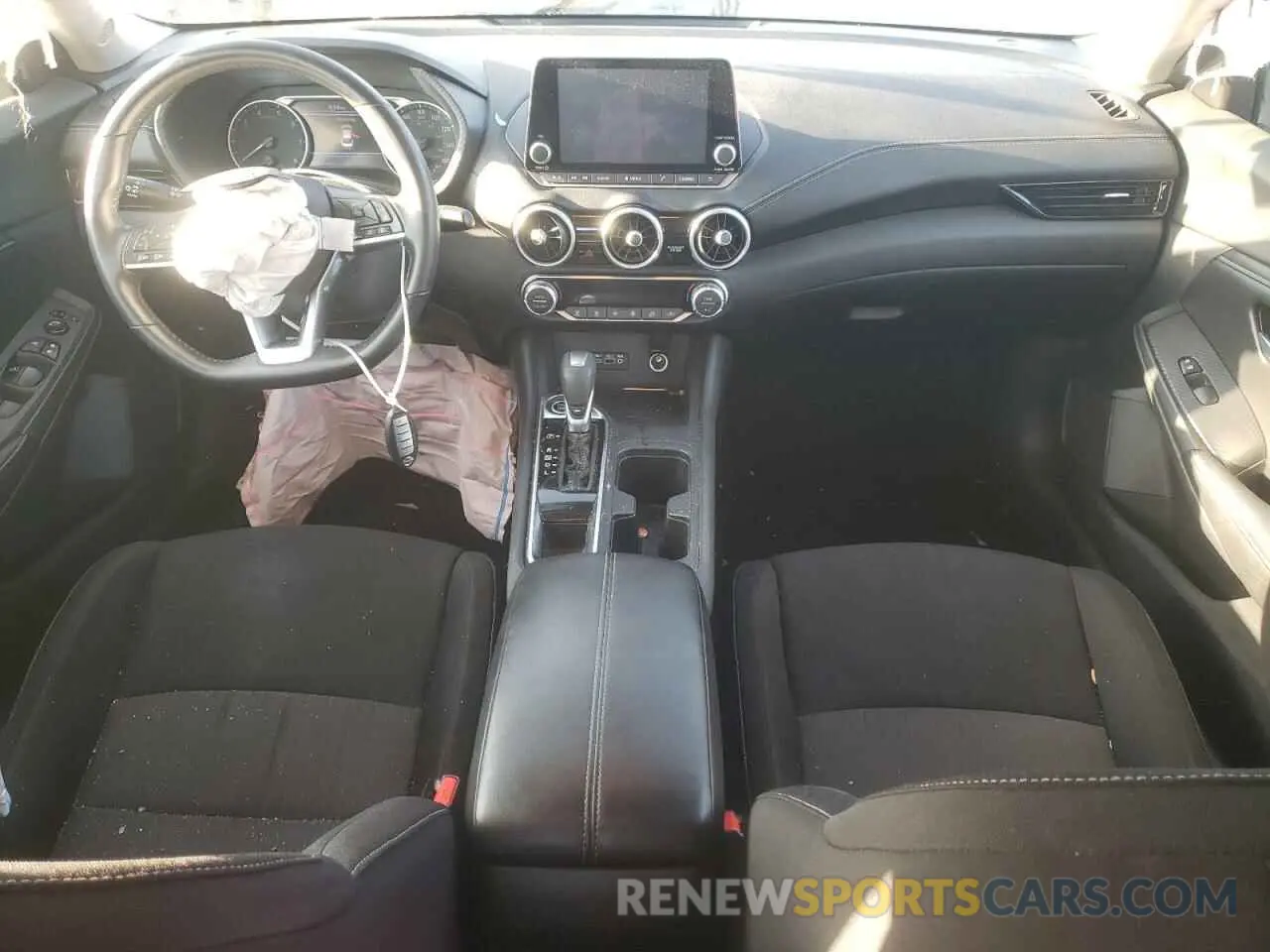 8 fotografías del automóvil dañado 3N1AB8CVXMY223259 NISSAN SENTRA 2021