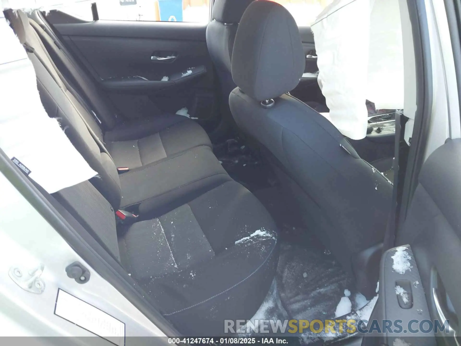 8 fotografías del automóvil dañado 3N1AB8CVXMY237792 NISSAN SENTRA 2021