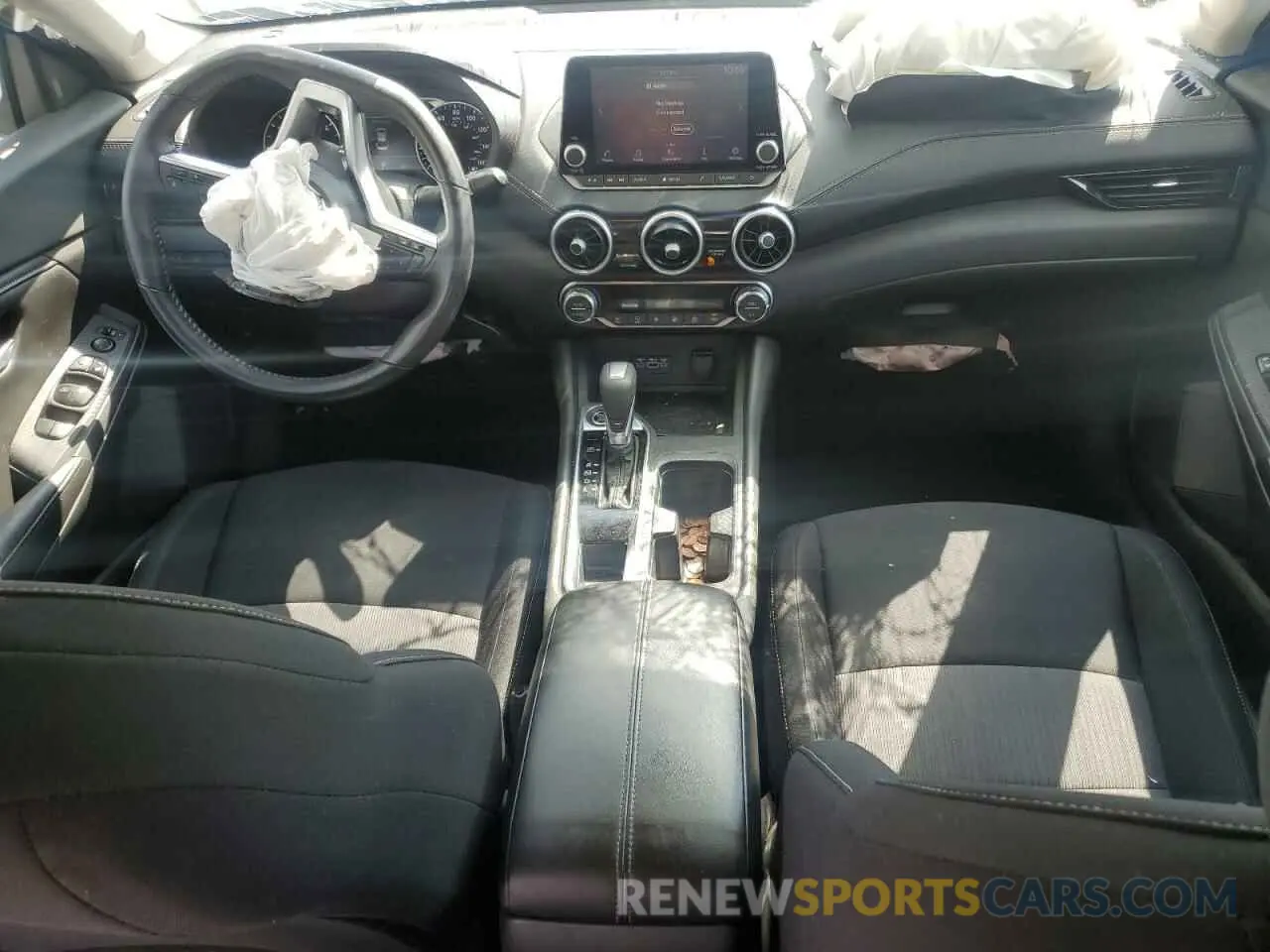 8 fotografías del automóvil dañado 3N1AB8CVXMY262837 NISSAN SENTRA 2021