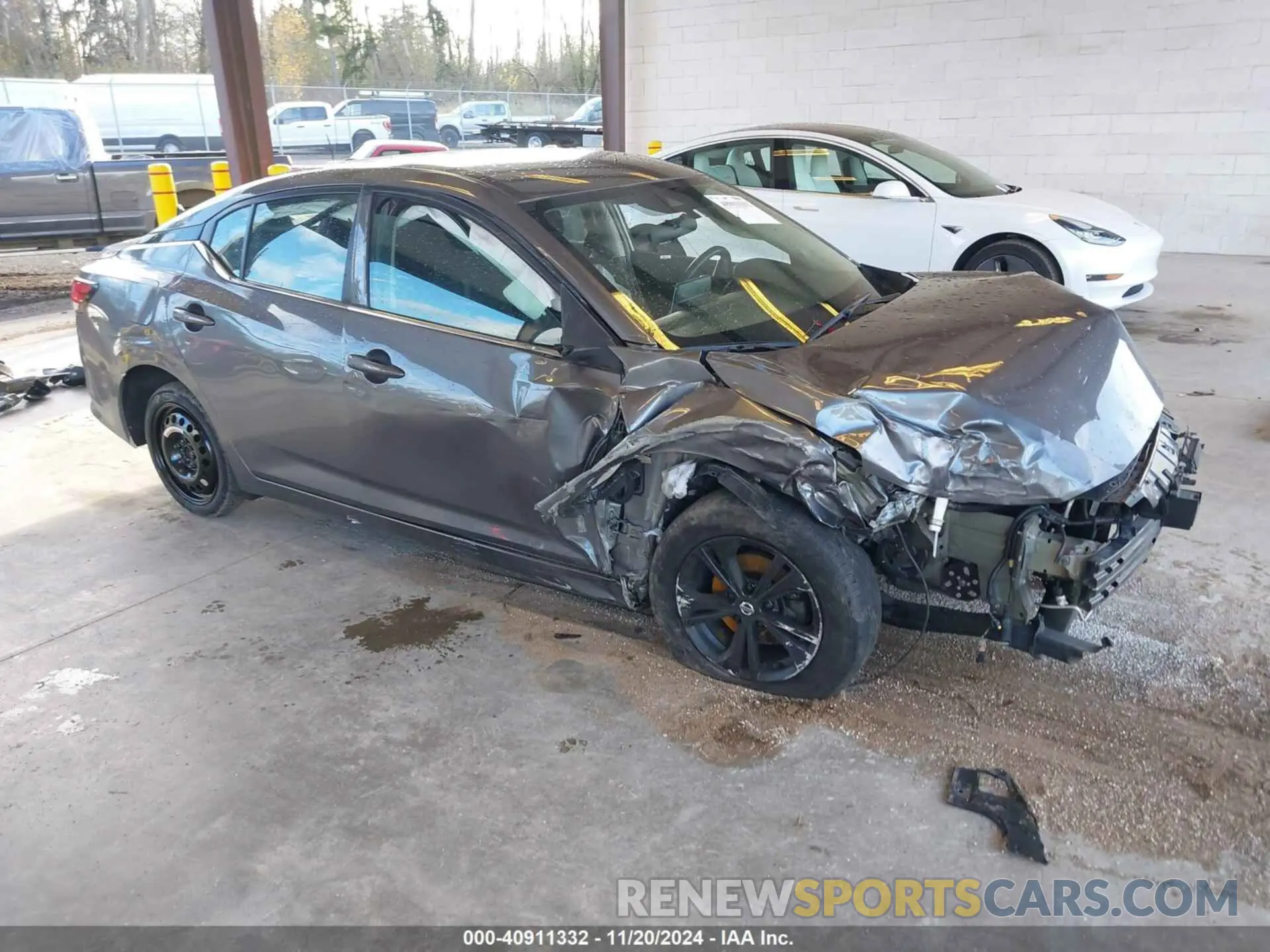 1 fotografías del automóvil dañado 3N1AB8CVXMY294221 NISSAN SENTRA 2021