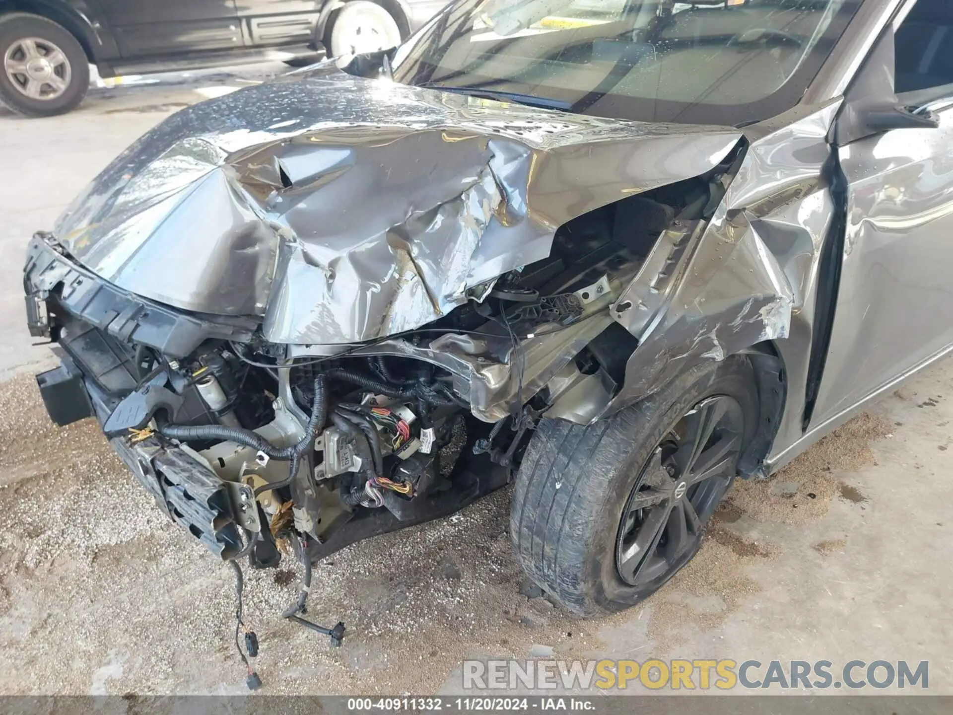 6 fotografías del automóvil dañado 3N1AB8CVXMY294221 NISSAN SENTRA 2021