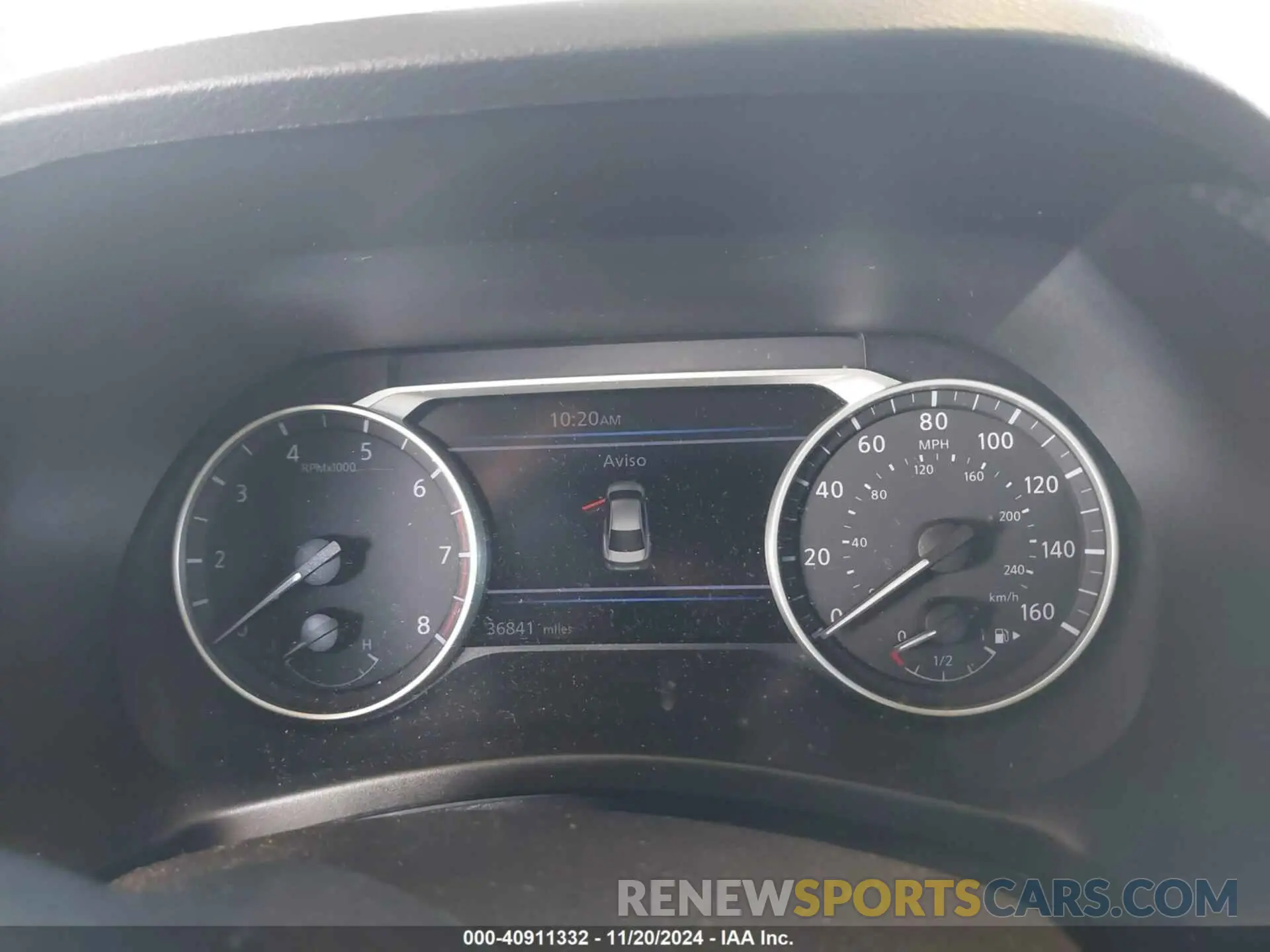 7 fotografías del automóvil dañado 3N1AB8CVXMY294221 NISSAN SENTRA 2021