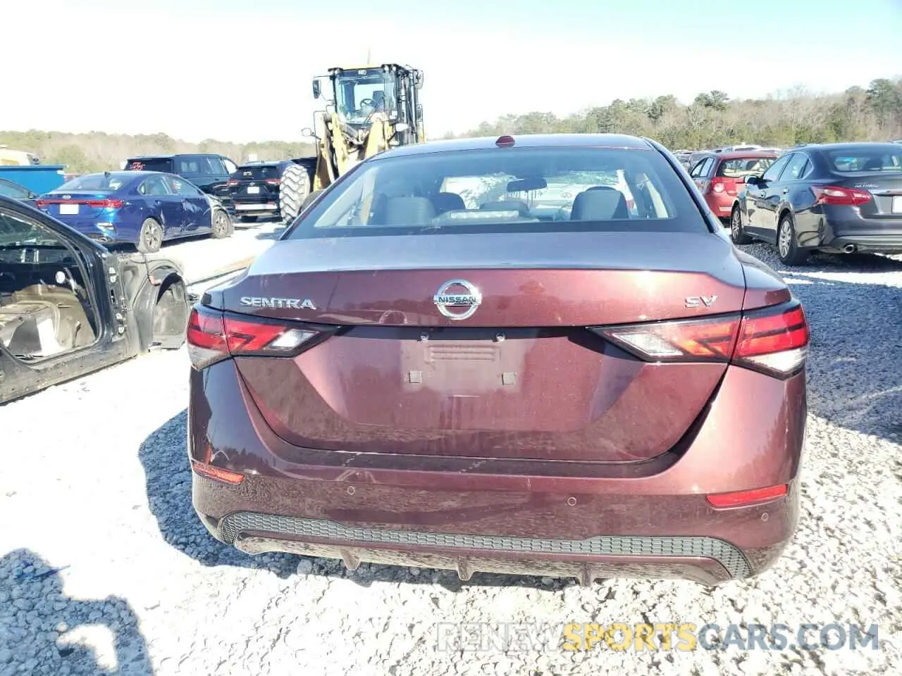 6 fotografías del automóvil dañado 3N1AB8CVXMY299726 NISSAN SENTRA 2021