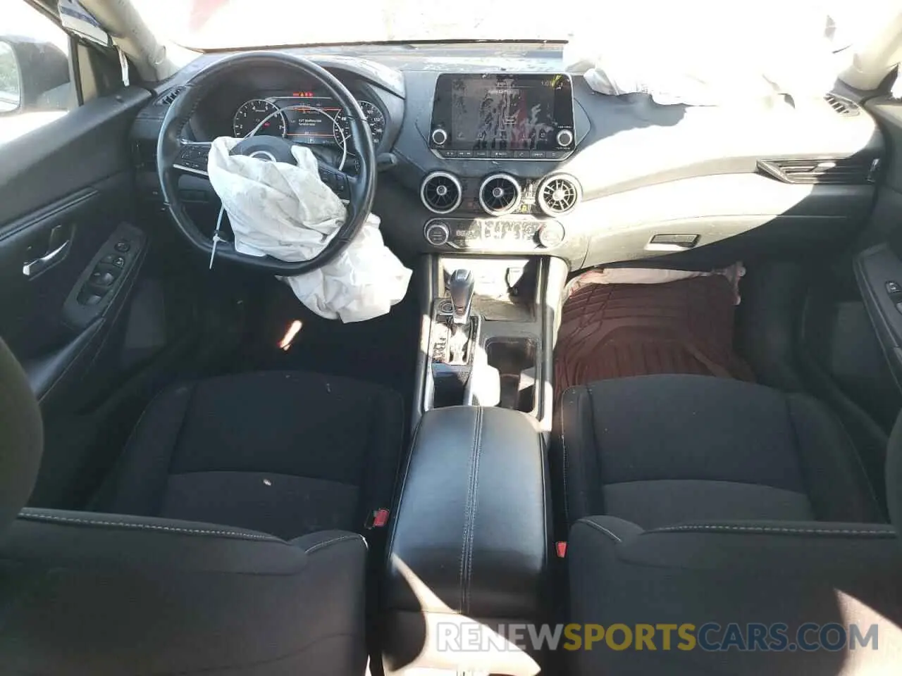 8 fotografías del automóvil dañado 3N1AB8CVXMY299726 NISSAN SENTRA 2021