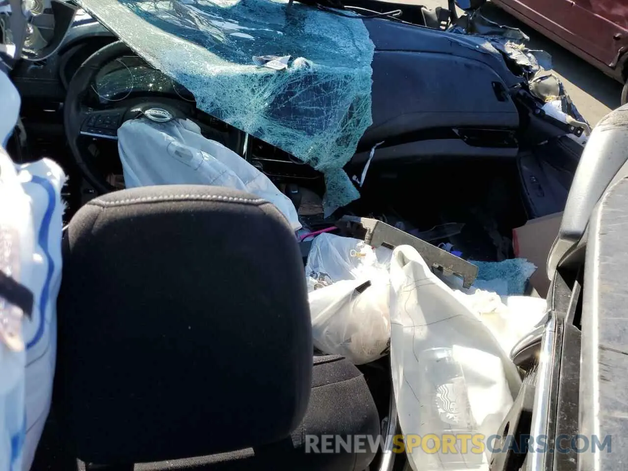 8 fotografías del automóvil dañado 3N1AB8CVXMY308666 NISSAN SENTRA 2021