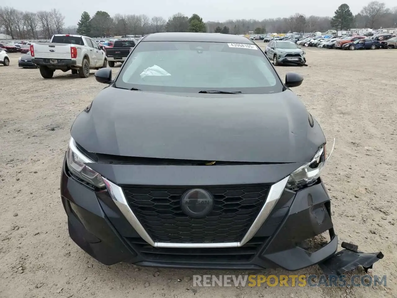 5 fotografías del automóvil dañado 3N1AB8CVXMY314421 NISSAN SENTRA 2021